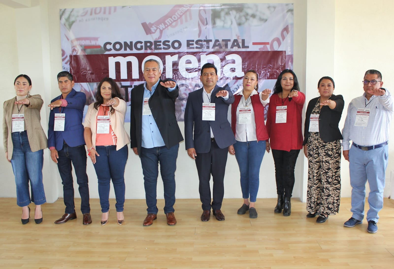Congreso Estatal de Morena elige a Carlos Augusto Pérez como Presidente Estatal